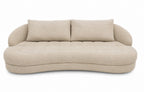 Canapé haricot beige