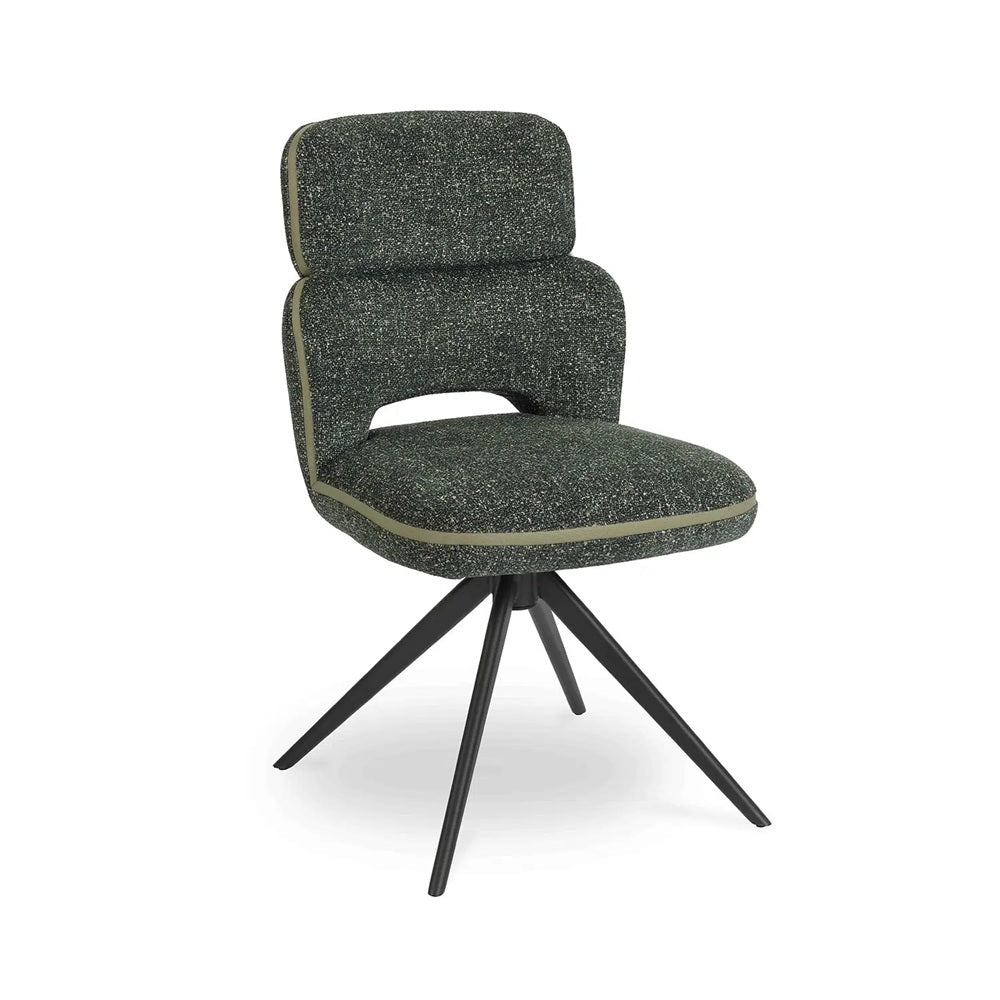 Chaise ultra confort vert bouteille (vendu par 2)