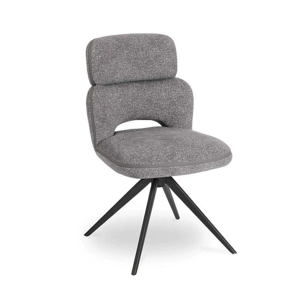 Chaise ultra confort gris perle (vendu par 2)