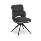 Chaise ultra confort gris anthracite (vendu par 2)
