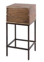 Table de chevet 1 tiroir sur pied