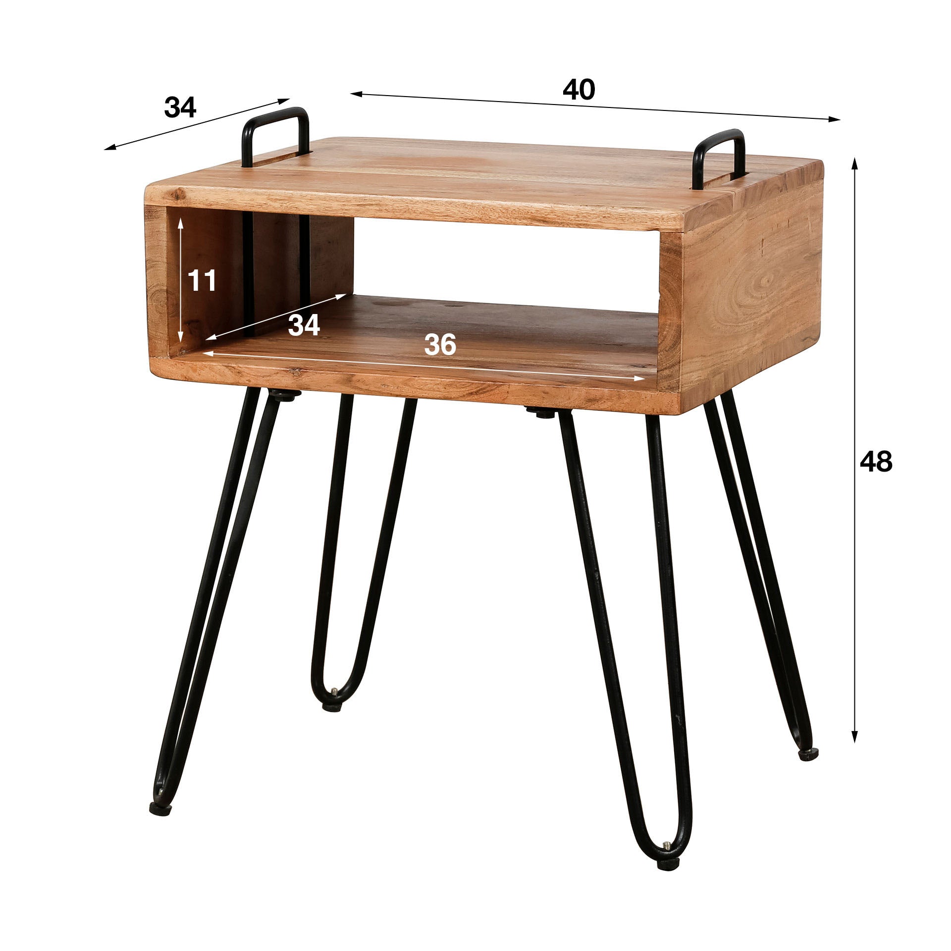 Table de chevet design moderne pour intérieur élégant