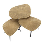 Table basse trio