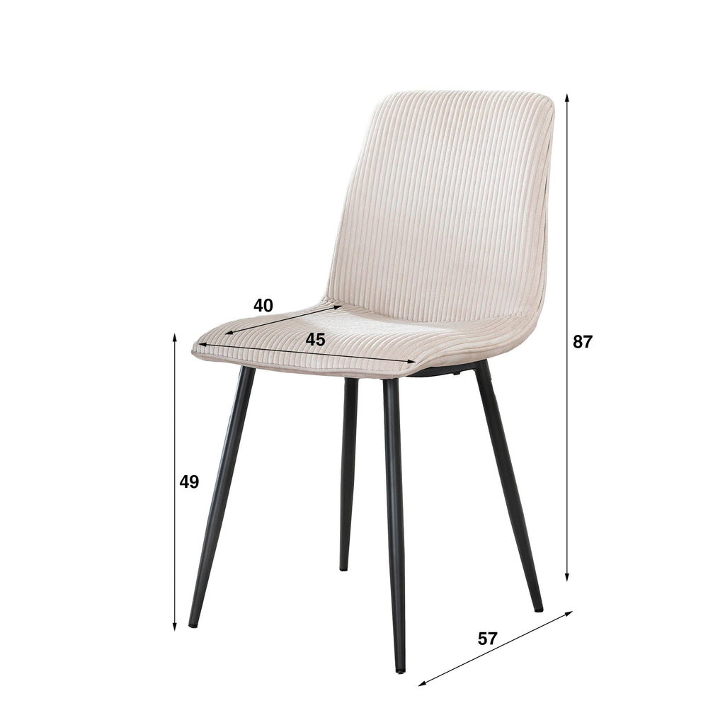 Chaise design (vendu par 4)