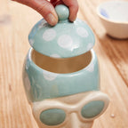Bocal design bleu