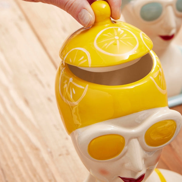 Bocal design jaune