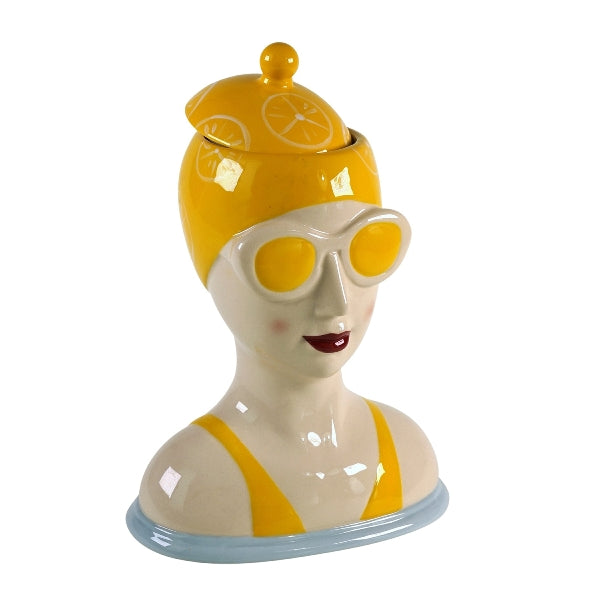 Bocal design jaune