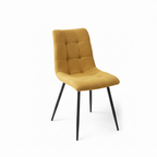 Chaise jaune paille (vendu par 2)