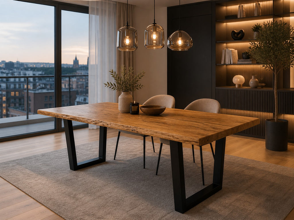 Table rectangulaire en teck