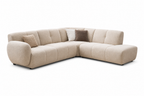 Canapé d'angle design moderne pour intérieur élégant