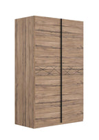 Armoire dressing portes battantes pleines décorées ou non