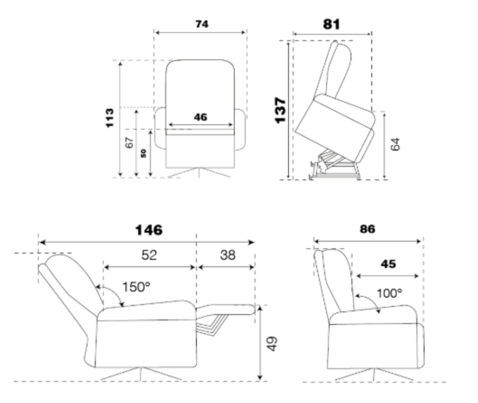 Fauteuil Relax Electrique