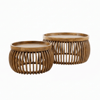 Set de 2 tables basses
