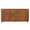 Buffet en chêne huilé design moderne pour intérieur élégant