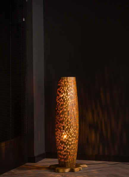 Lampadaire en teck  S