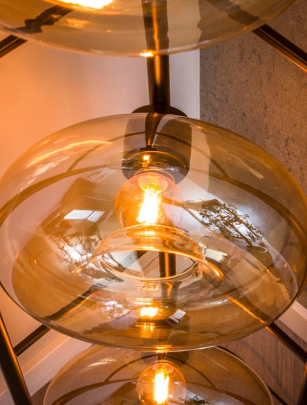 Lampadaire chaleureux