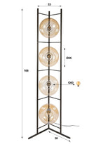 Lampadaire chaleureux