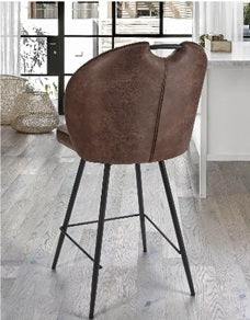 Chaise haute pivotante brun (vendu par 2)